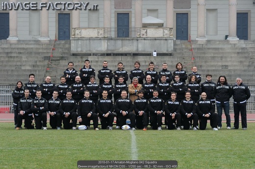 2010-01-17 Amatori-Mogliano 042 Squadra